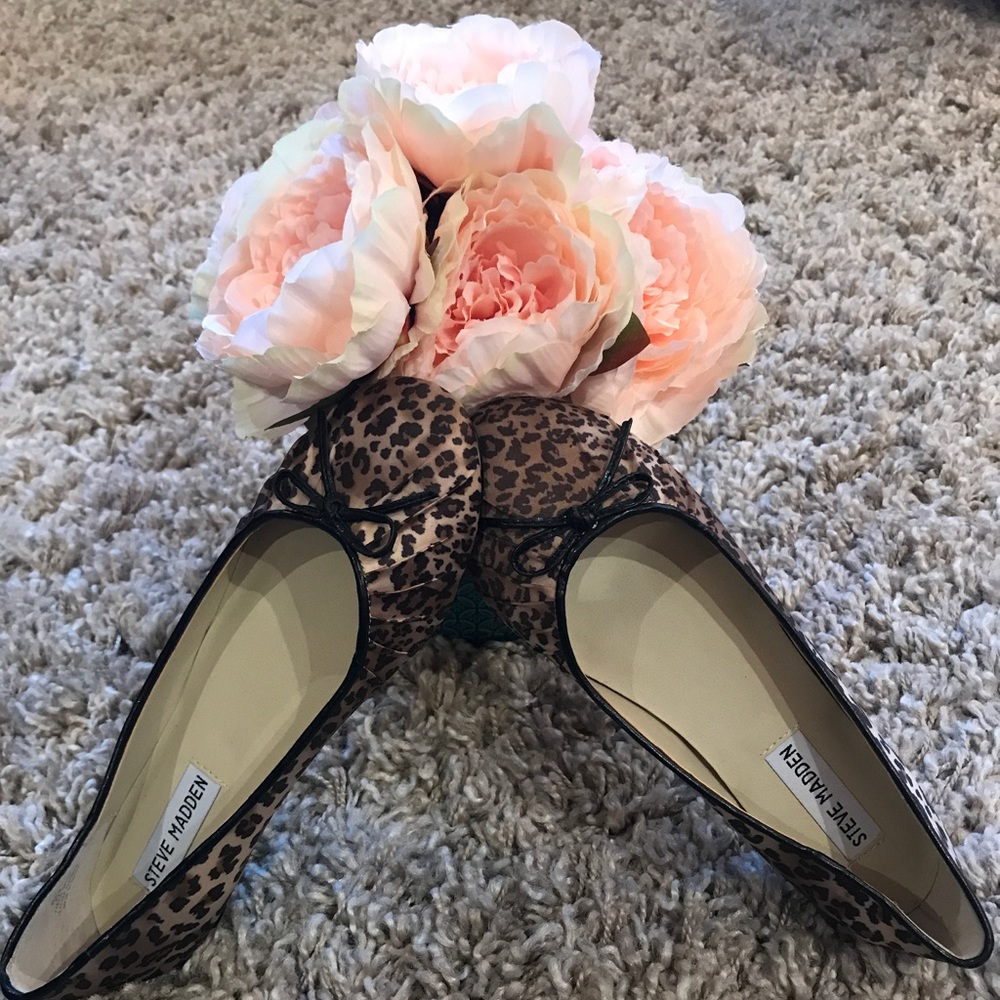 Steve Madden Leopard Print Flats - image 1